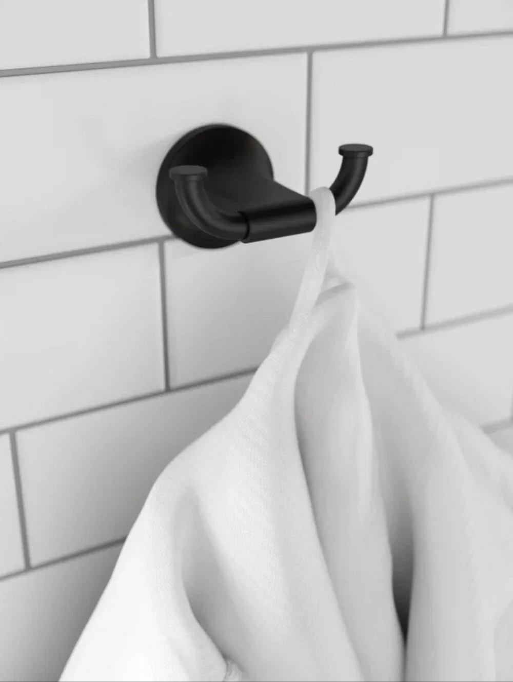 New Pfister Robe Hook Matte Black  BRH-PFM0B